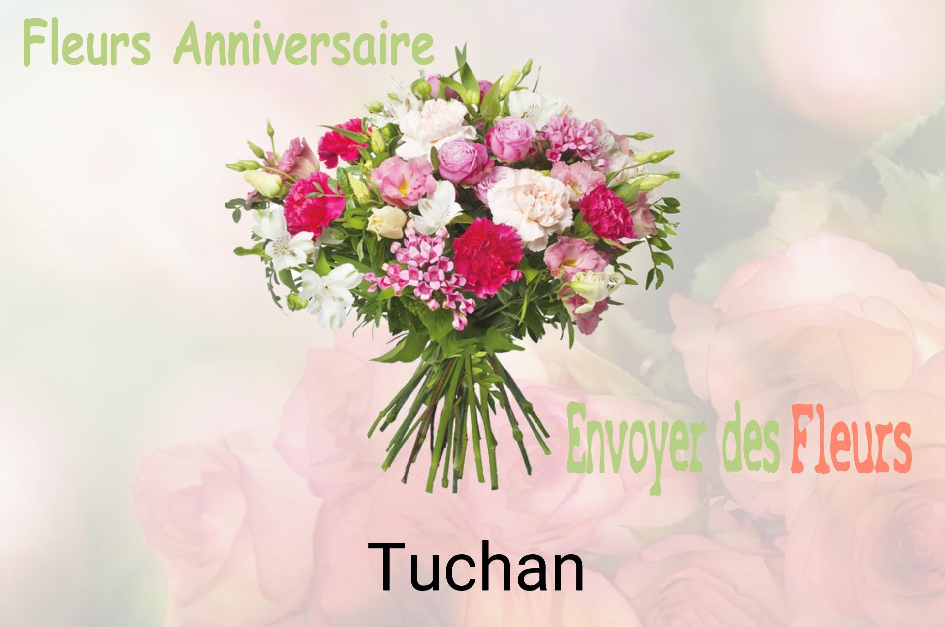 Bouquet de fleurs d’anniversaire livré à Tuchan